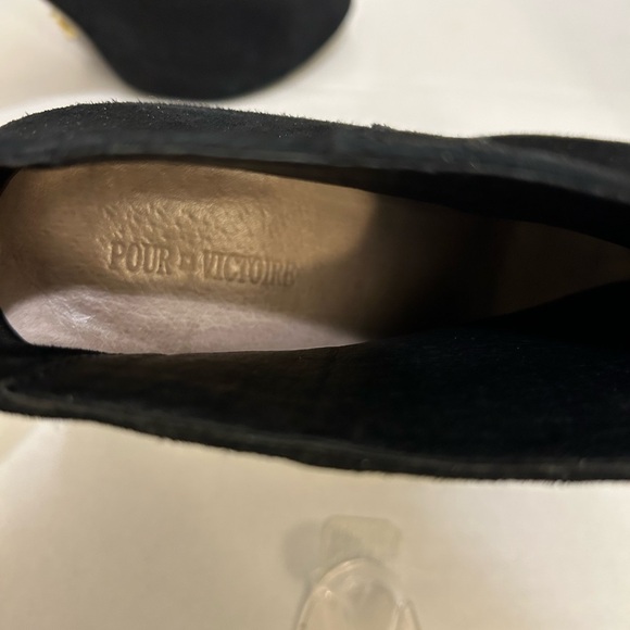 Pour La Victoire Adelle Suede Booties size 7.5 women Y2K - Picture 11 of 11